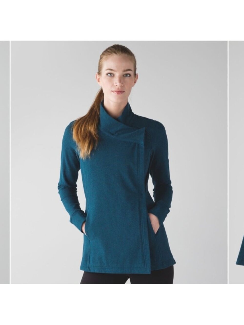 Lululemon Coast Wrap II Heathered Alberta Lake